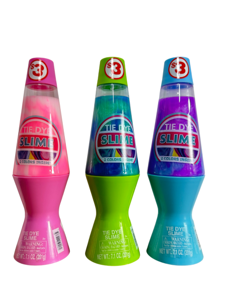 🌈 سلايم الألوان المزدوجة – Tie Dye Slime